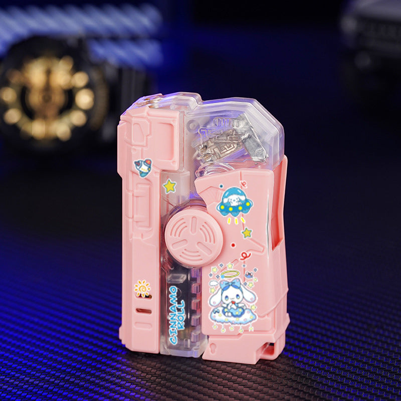 Cartoon Lighter Flashing Light Folding