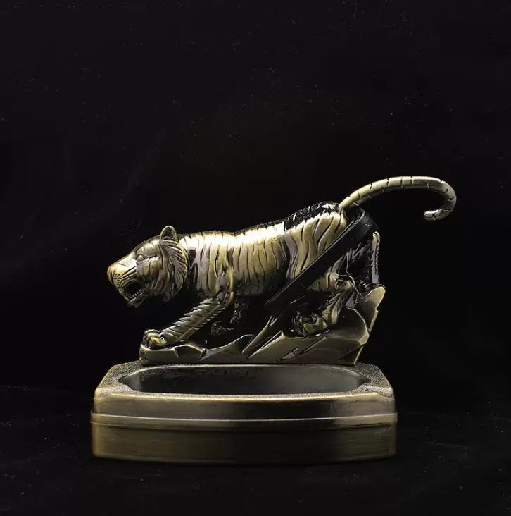 Ghost Head Ashtray with Lighter