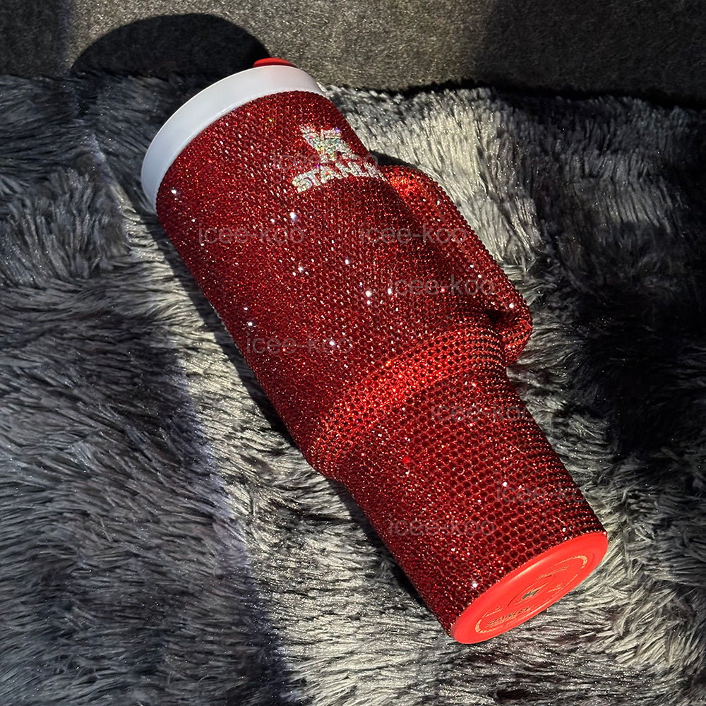 40oz Dr Tumbler Studded With Diamonds 🚢Free Shipping🚢