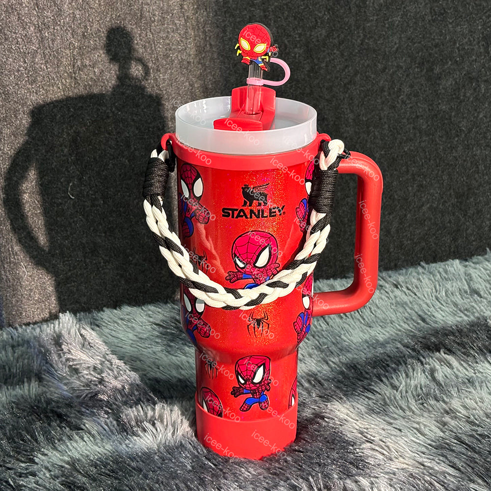 Spidey Man 40oz Tumbler 💕Includes Accessories💕