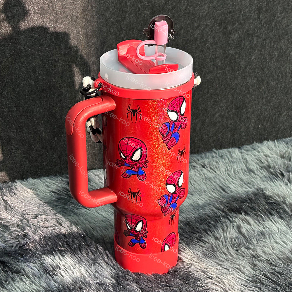 Spidey Man 40oz Tumbler 💕Includes Accessories💕