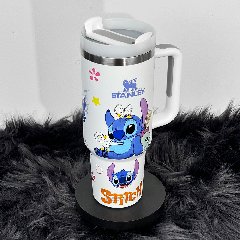 40oz Stitch Stainless Steel Vacuum Insulated Tumbler 🚢Free Shipping🚢