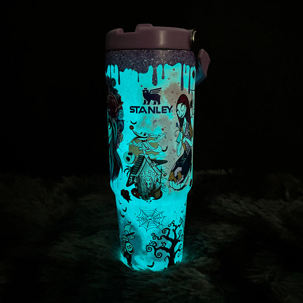 Sally x Jack Skellington 40oz Tumbler 🚢Free Shipping🚢