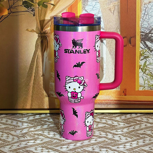 Halloween Style 40oz Kitty Tumbler